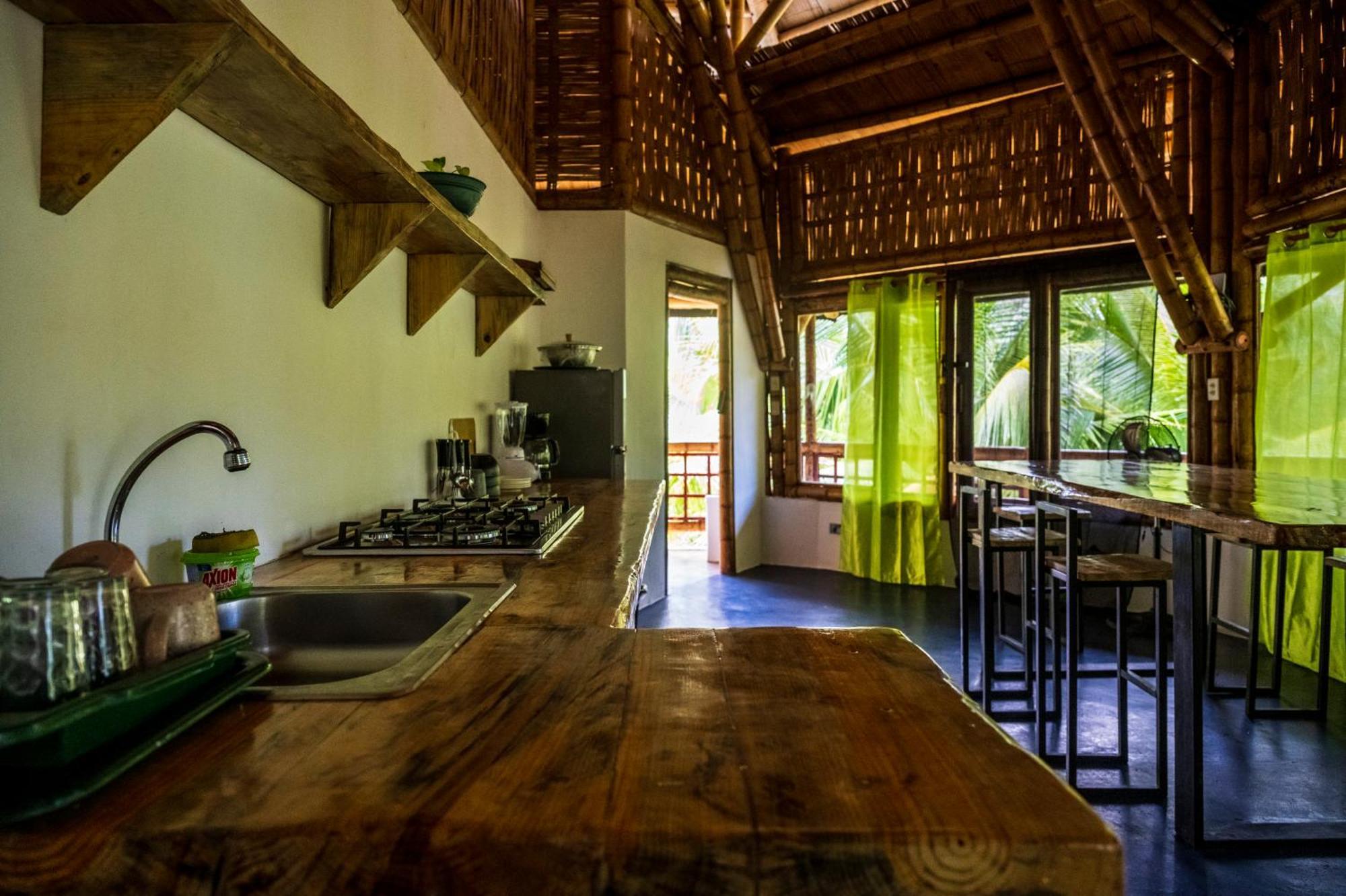 Eco-Lodge Deseo Bamboo Santa Catalina Eksteriør bilde