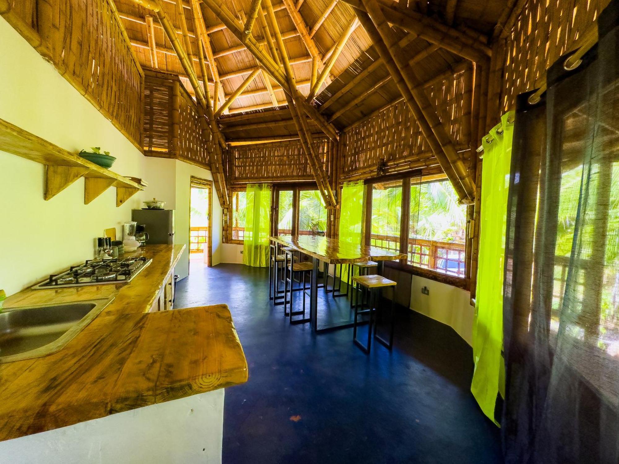 Eco-Lodge Deseo Bamboo Santa Catalina Eksteriør bilde