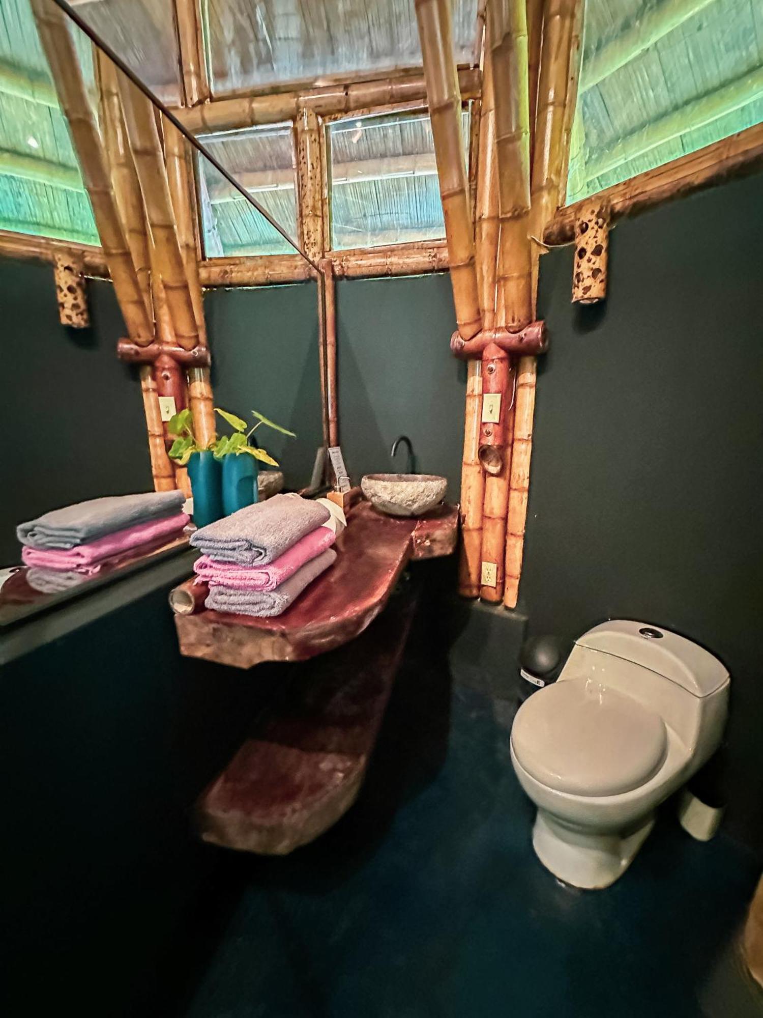 Eco-Lodge Deseo Bamboo Santa Catalina Eksteriør bilde