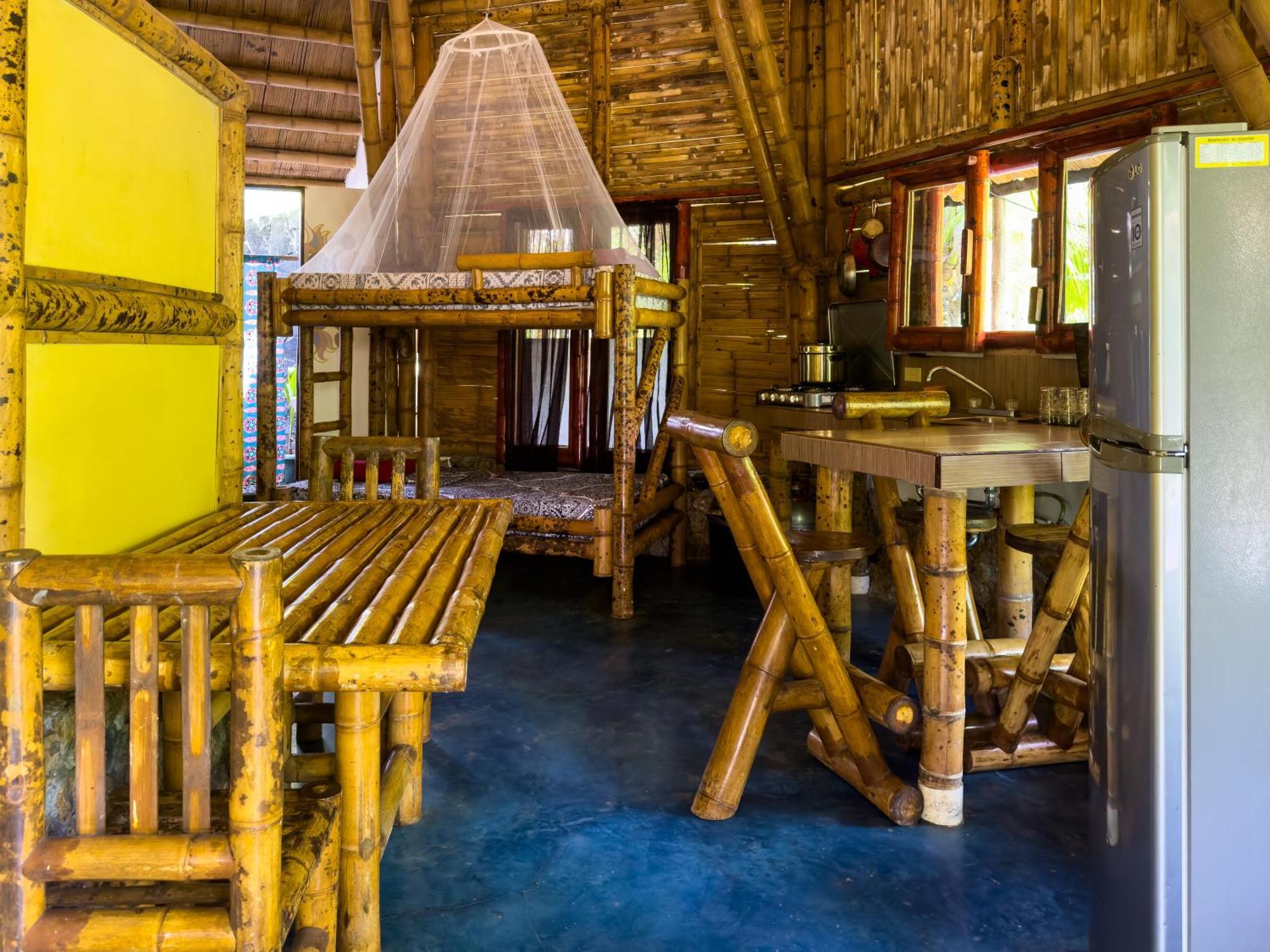 Eco-Lodge Deseo Bamboo Santa Catalina Eksteriør bilde